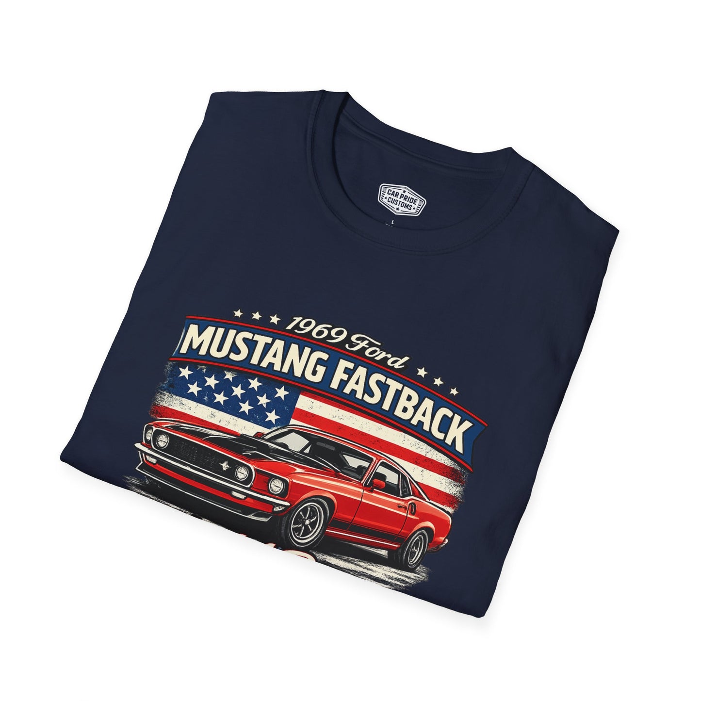 1969 Ford Mustang Fastback Mach 1 Pride - Standard Tee
