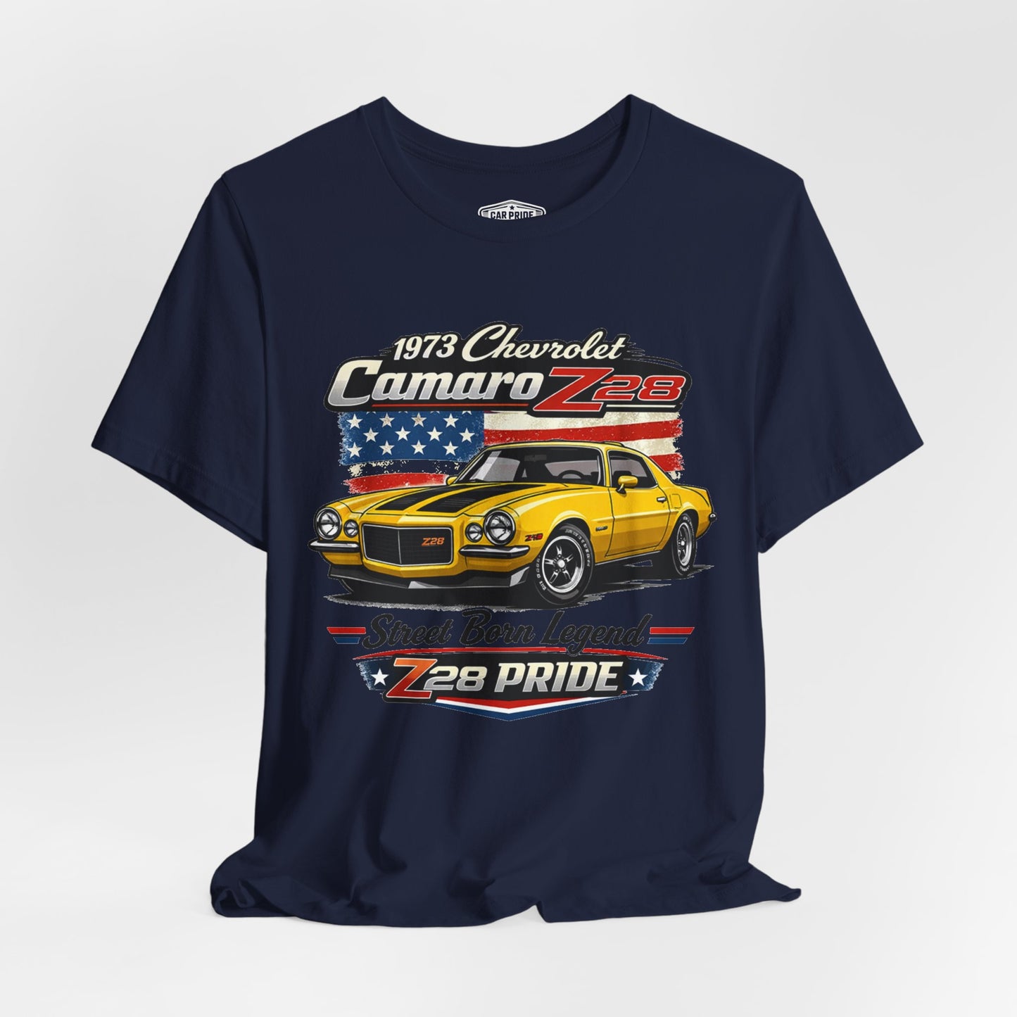 1973 Chevrolet Camaro Shirt | Classic Car Gift for Dad | American Pride | Vintage | Classic | Premium Soft