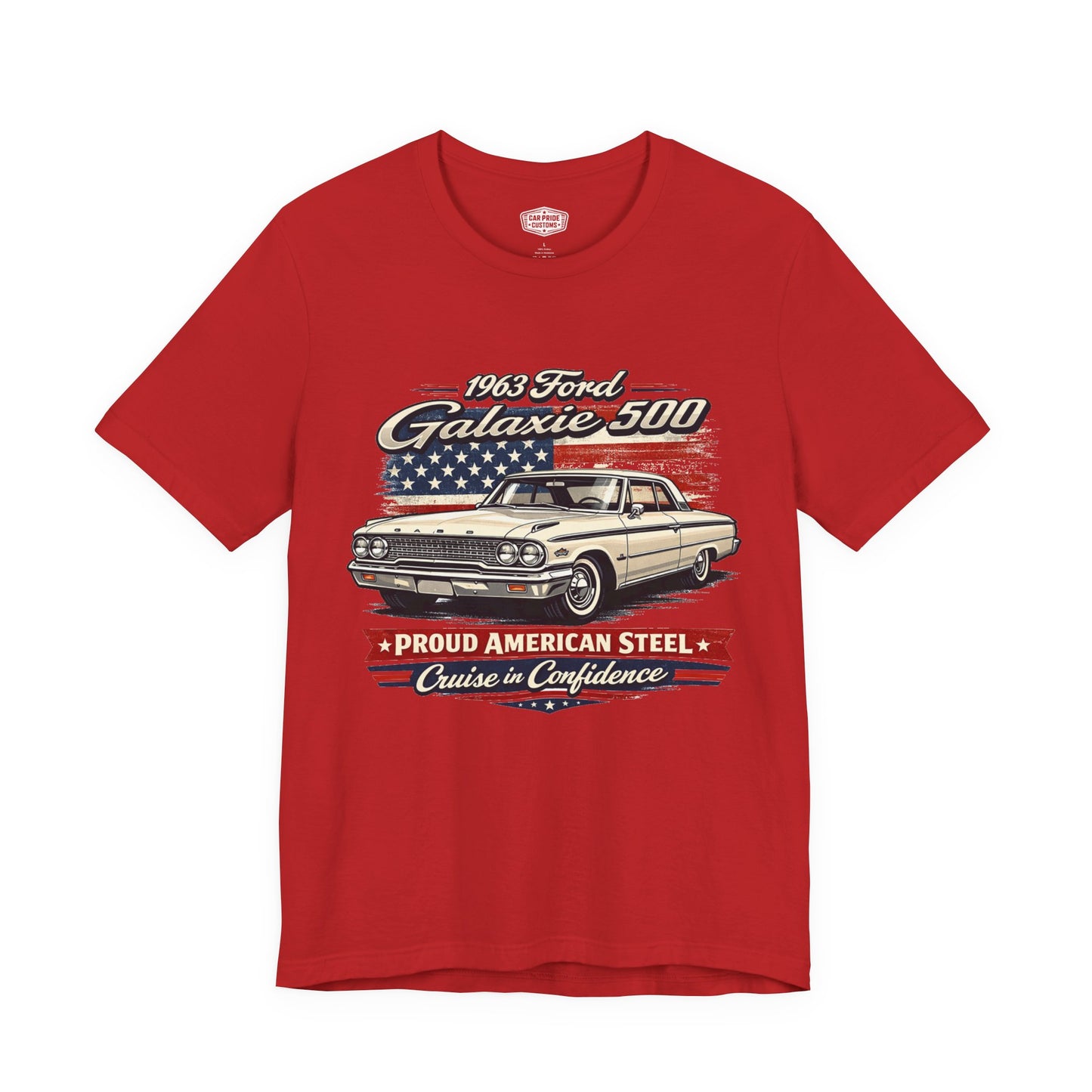 1963 Ford Galaxy 500 Yellow Pride - Premium Tee