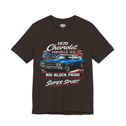 1970 Chevrolet Chevelle SS Blue Pride - Premium Tee