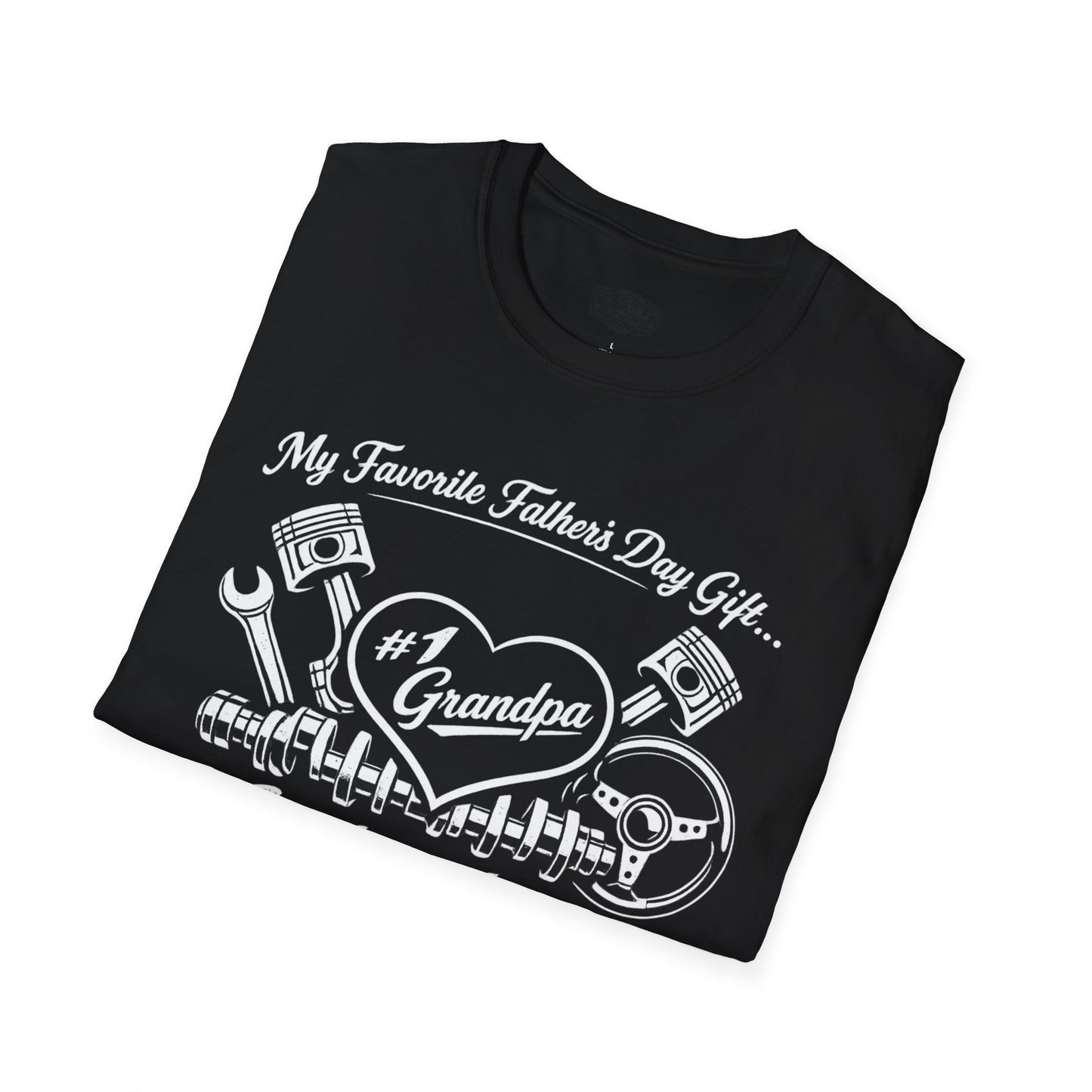 #1 Grandpa Car Shirt | Father’s Day Gift Is This Shirt | Funny Dad Car Shirt | Car Guy Gift | Automotive Tee