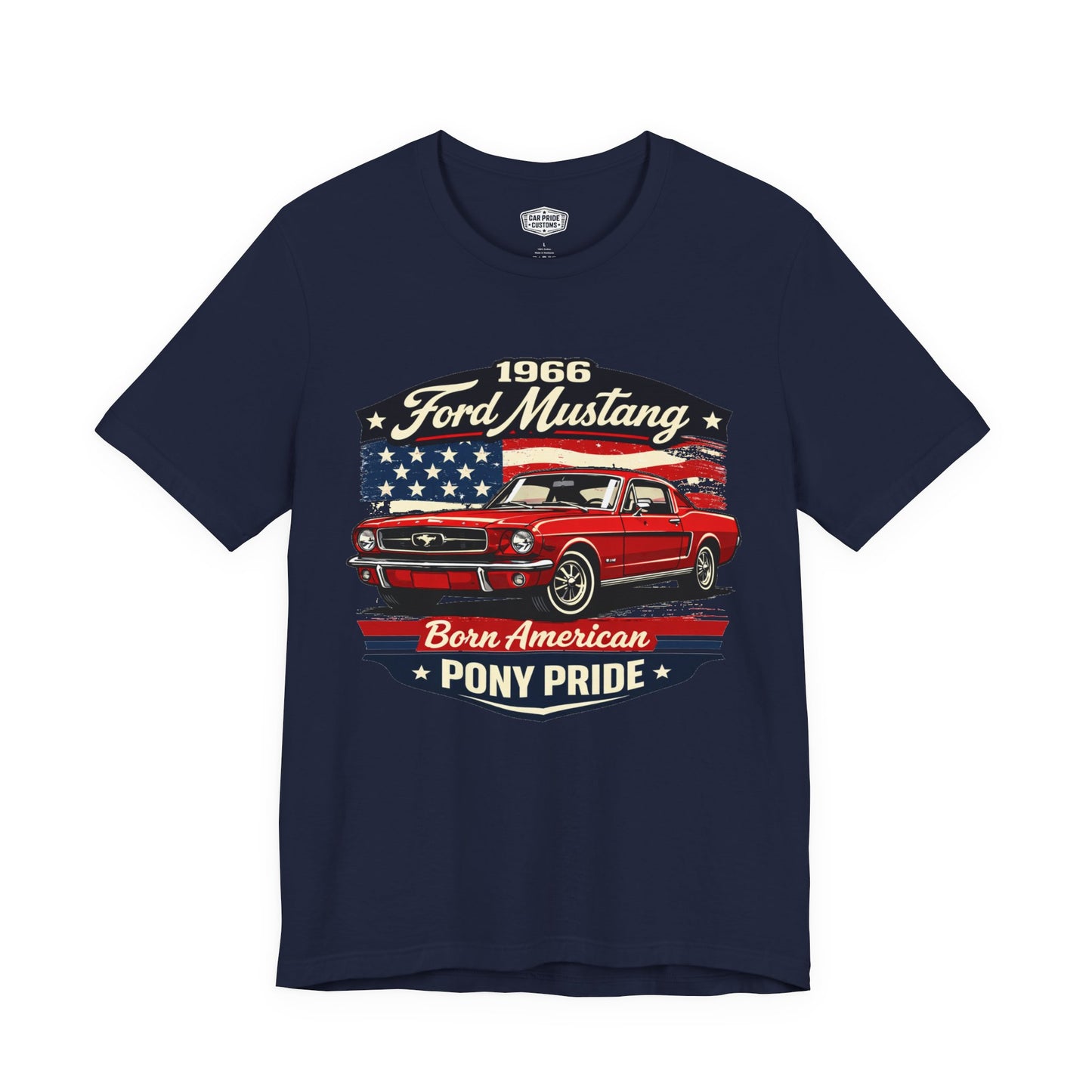 1966 Ford Mustang Red Pride - Premium Tee