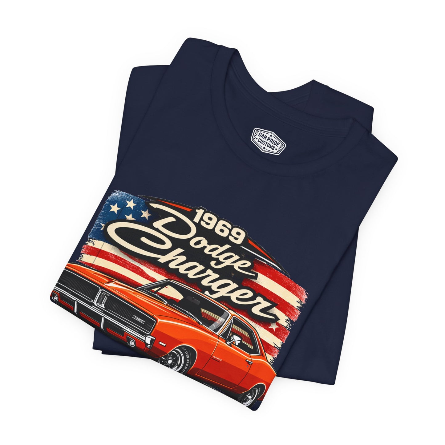 1969 Dodge Charger Orange Pride - Premium Tee