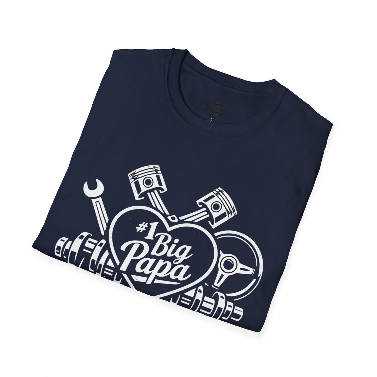 #1 Big Papa Car Shirt | Father’s Day Gift | Car Enthusiast Shirt | Automotive Tee