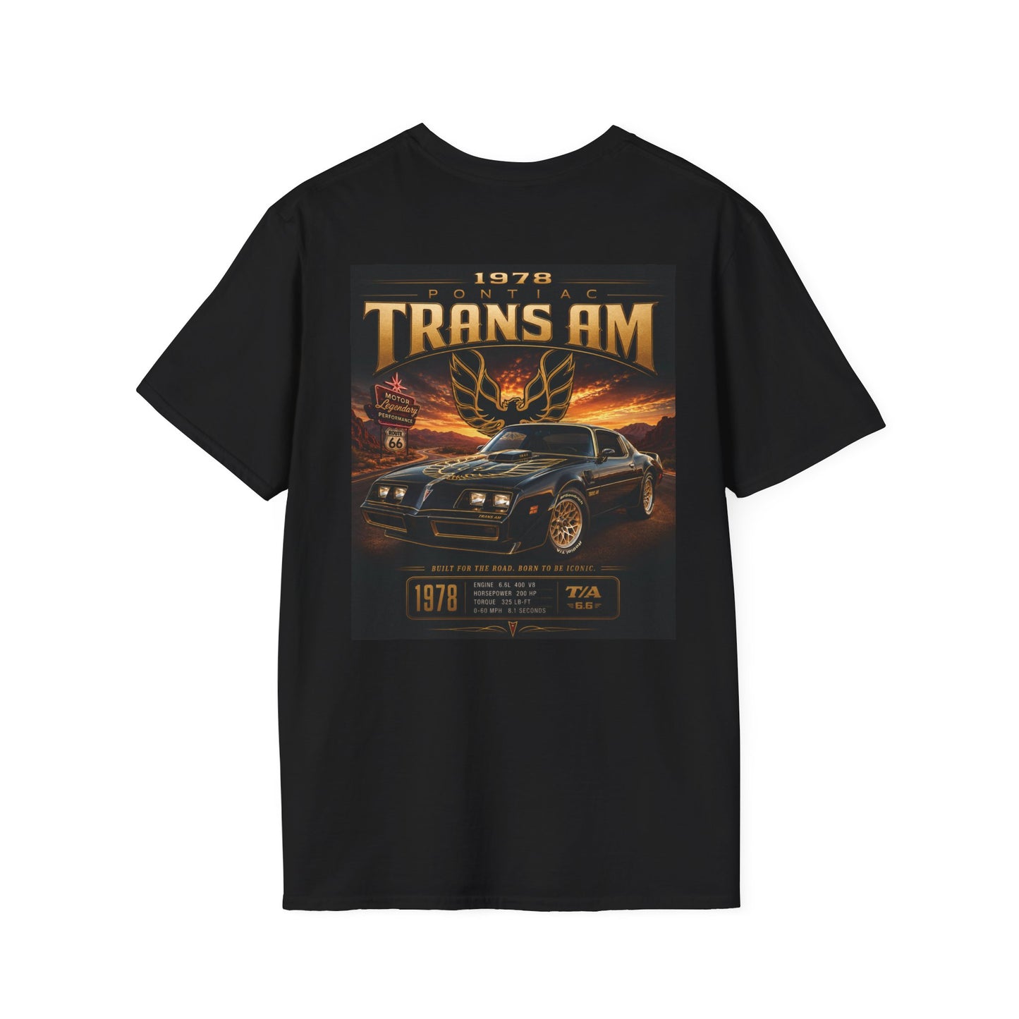 1978 American Muscle Legend T-Shirt | Car Lover T-Shirt | Fathers Day Gifts | 1978 Pontiac Trans AM