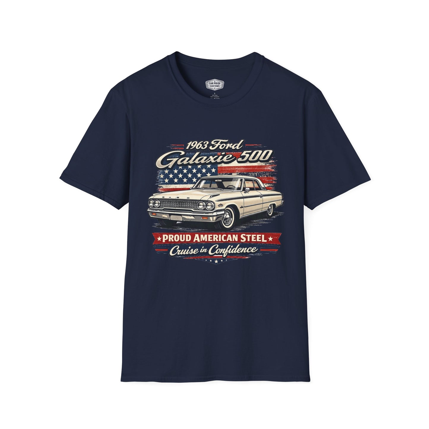1963 Ford Galaxy 500 Yellow Pride - Standard Tee