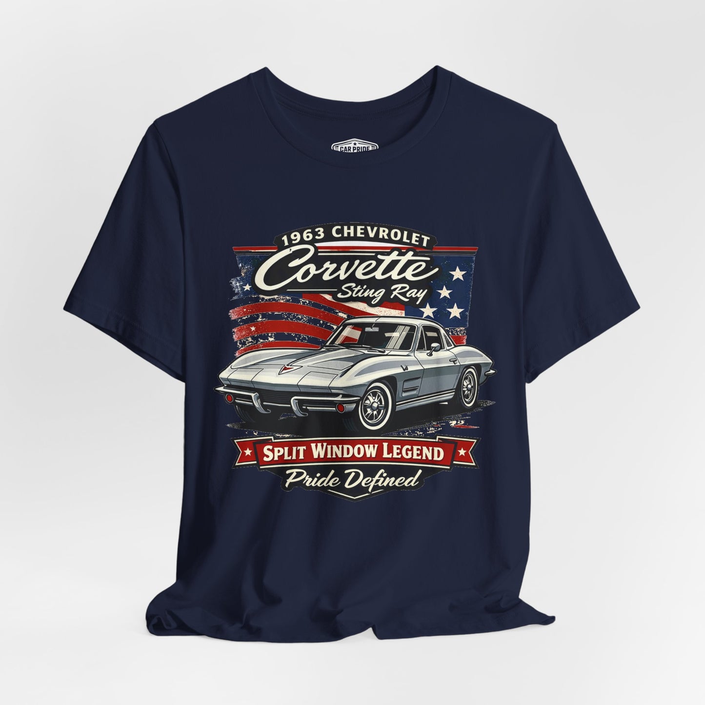 1963 Chevrolet Corvette Stingray Pride - Premium Tee