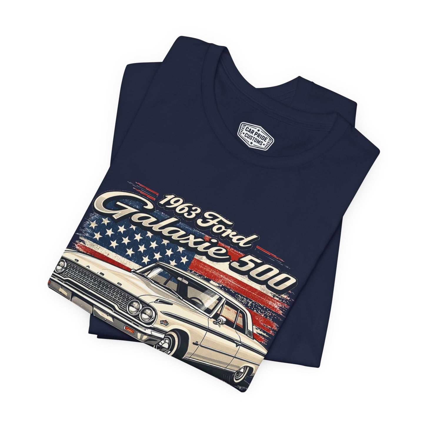 1963 Ford Galaxy 500 Yellow Pride - Premium Tee