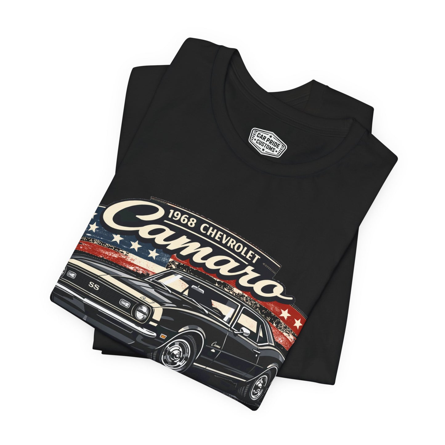 1968 Chevrolet Camaro Shirt | Classic Car Gift for Dad | American Pride | Vintage | Classic | Premium Soft