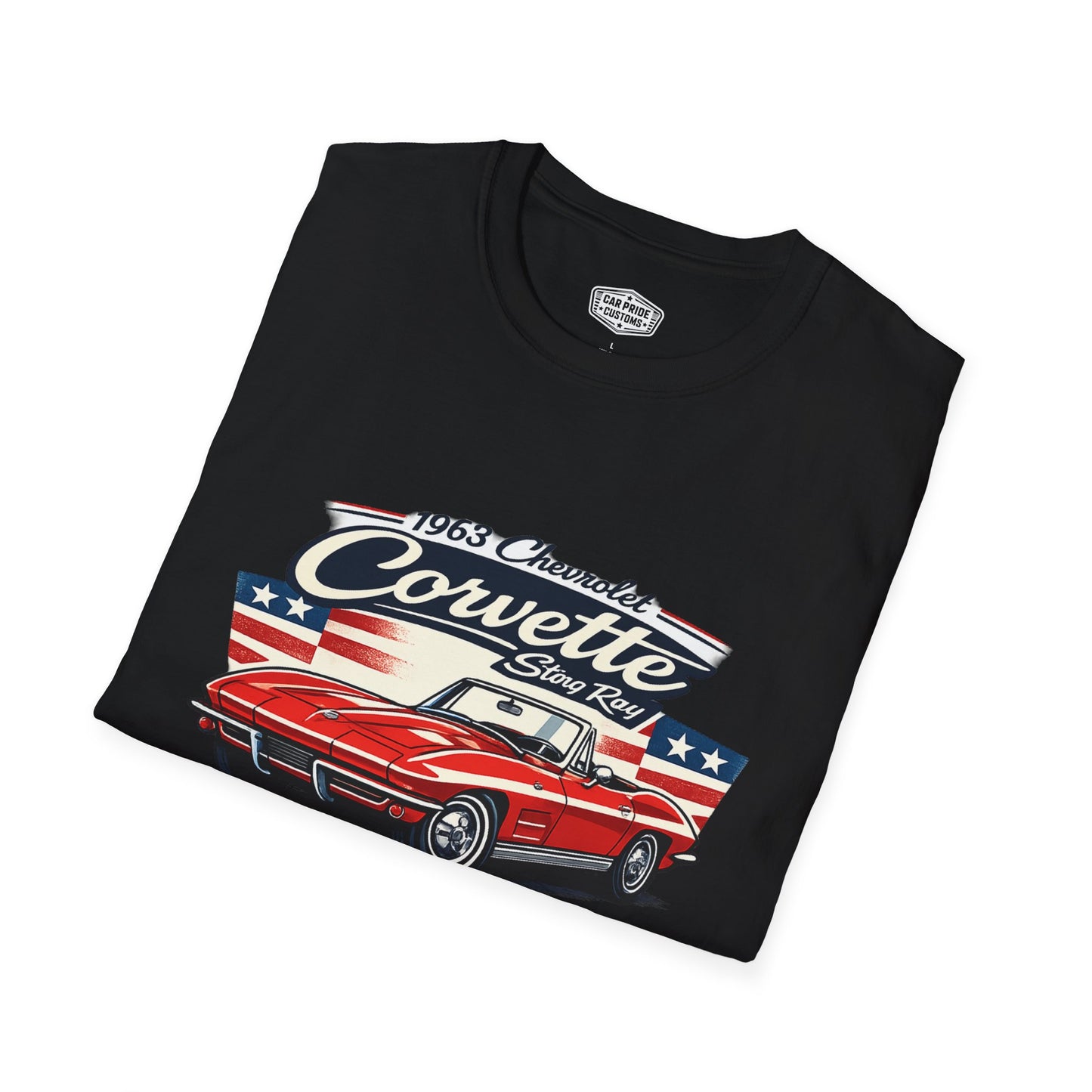1963 Chevrolet Corvette Stingray Convertible Pride - Standard Tee