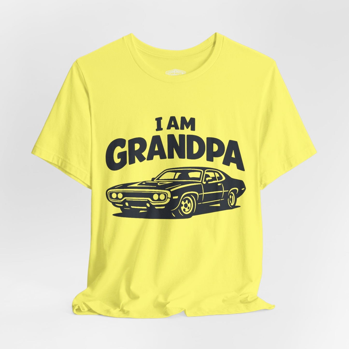 Funny Car T-Shirt | Classic Car Grandpa T-Shirt| Grandpa Car Lover Gift | 1971 Plymouth Road Runner | I am Grandpa