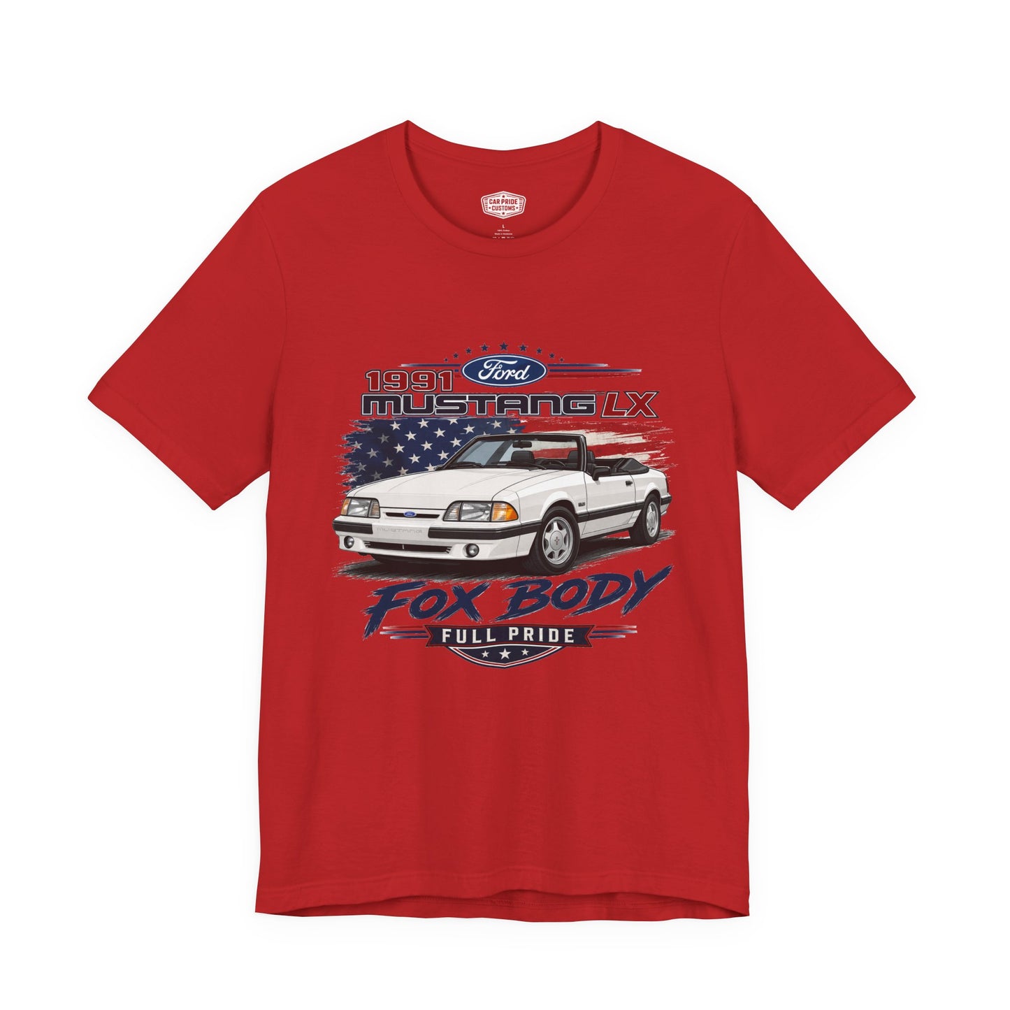 1991 Ford Mustang LX White Pride - Premium Tee