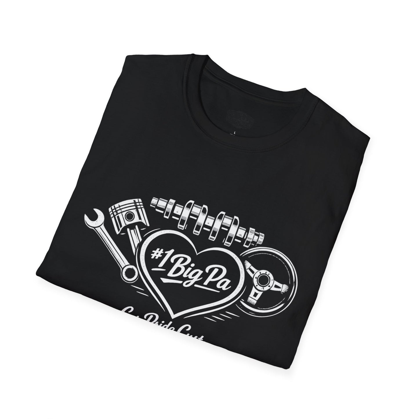 #1 Big Pa Car Shirt | Father’s Day Gift for Grandpa | Car Guy Shirt | Automotive Tee