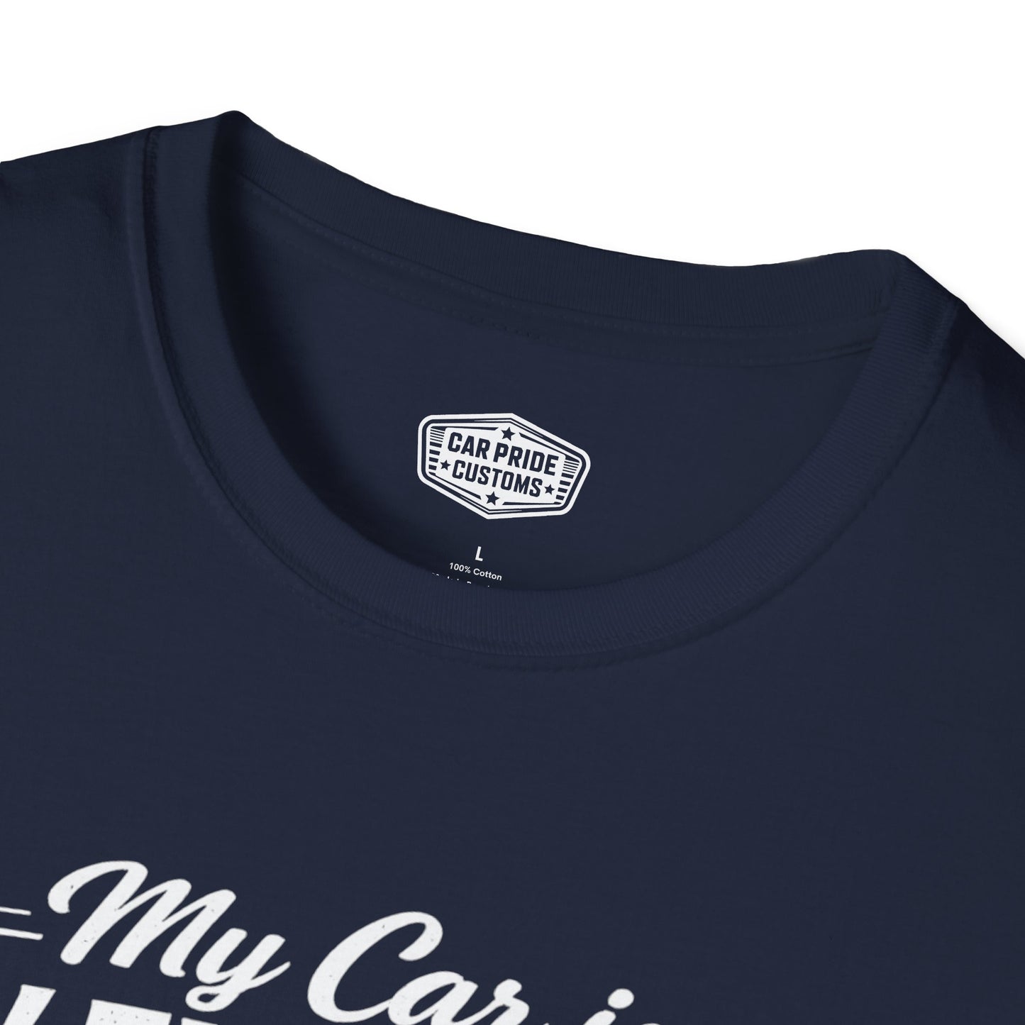 My Car is My Therapist | 1966 Chevy Nova T-Shirt | Funny Classic Muscle | Car Graphic Tee | Chevrolet Shirt