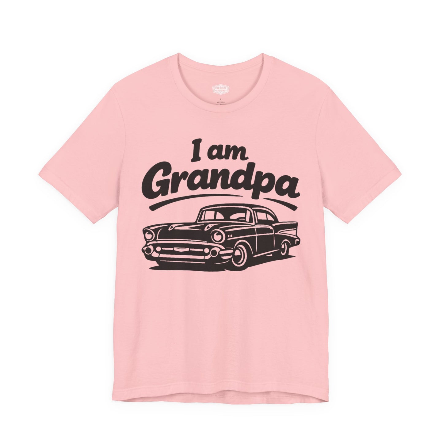 Funny Car T-Shirt | Classic Car Grandpa T-Shirt| Grandpa Car Lover Gift | 1957 Chevrolet Bel Air | I am Grandpa