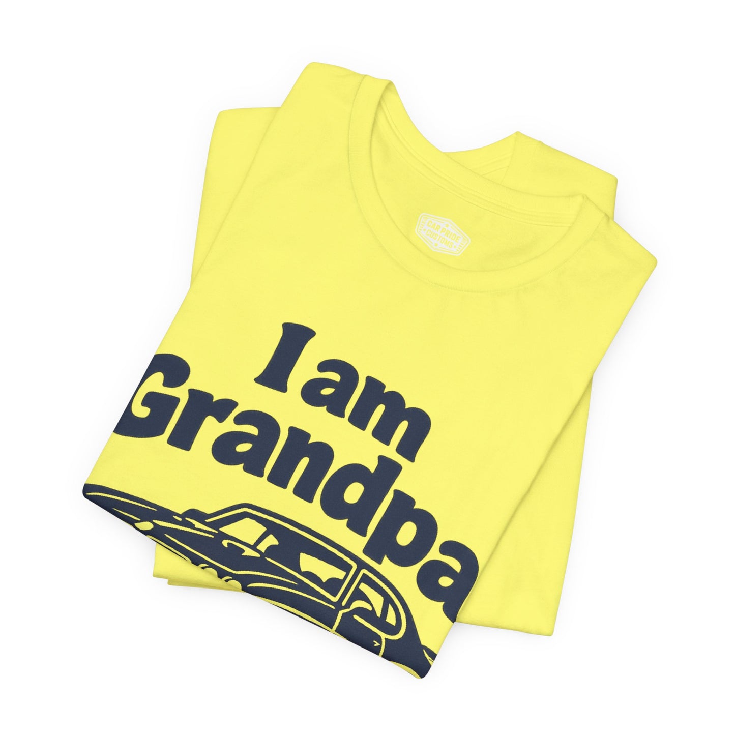 Funny Car T-Shirt | Classic Car Grandpa T-Shirt| Grandpa Car Lover Gift | 1970 Pontiac GTO | I am Grandp