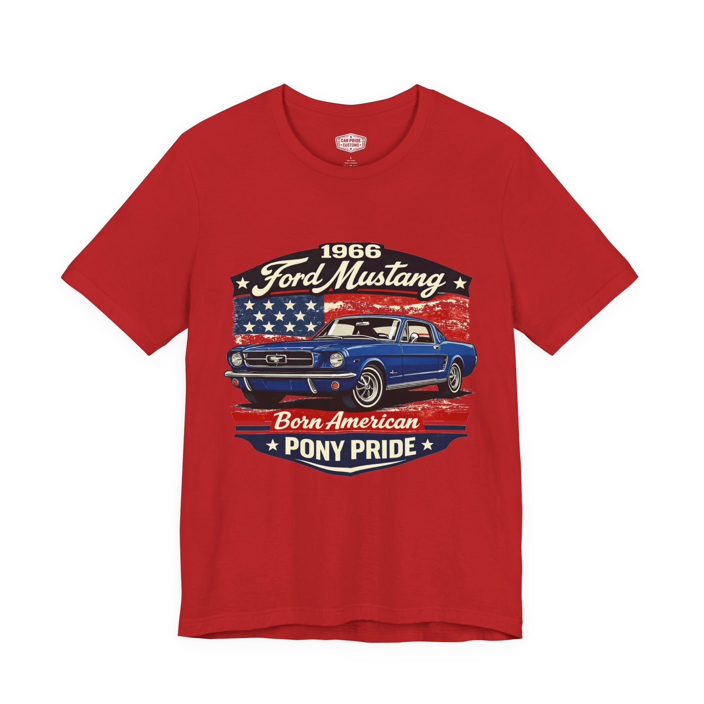 1966 Ford Mustang 'Blue' Pride - Premium Tee