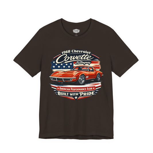1968 Chevrolet Corvette Pride - Premium Tee