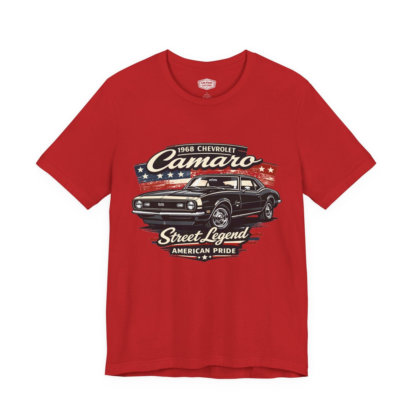 1968 Chevrolet Camaro Shirt | Classic Car Gift for Dad | American Pride | Vintage | Classic | Premium Soft