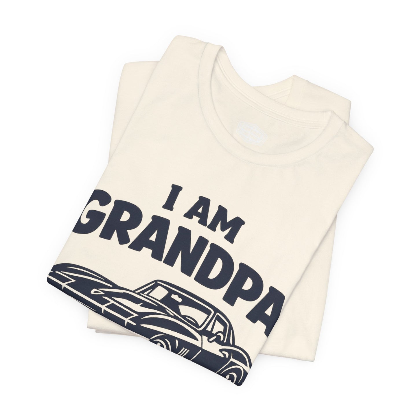 Funny Car T-Shirt | Classic Car Grandpa T-Shirt| Grandpa Car Lover Gift | 1967 Chevrolet Corvette | I am Grandpa
