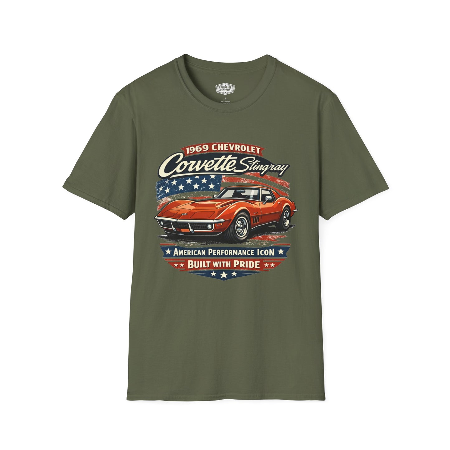 1969 Chevrolet Corvette Stingray Burnt Orange Pride - Standard Tee