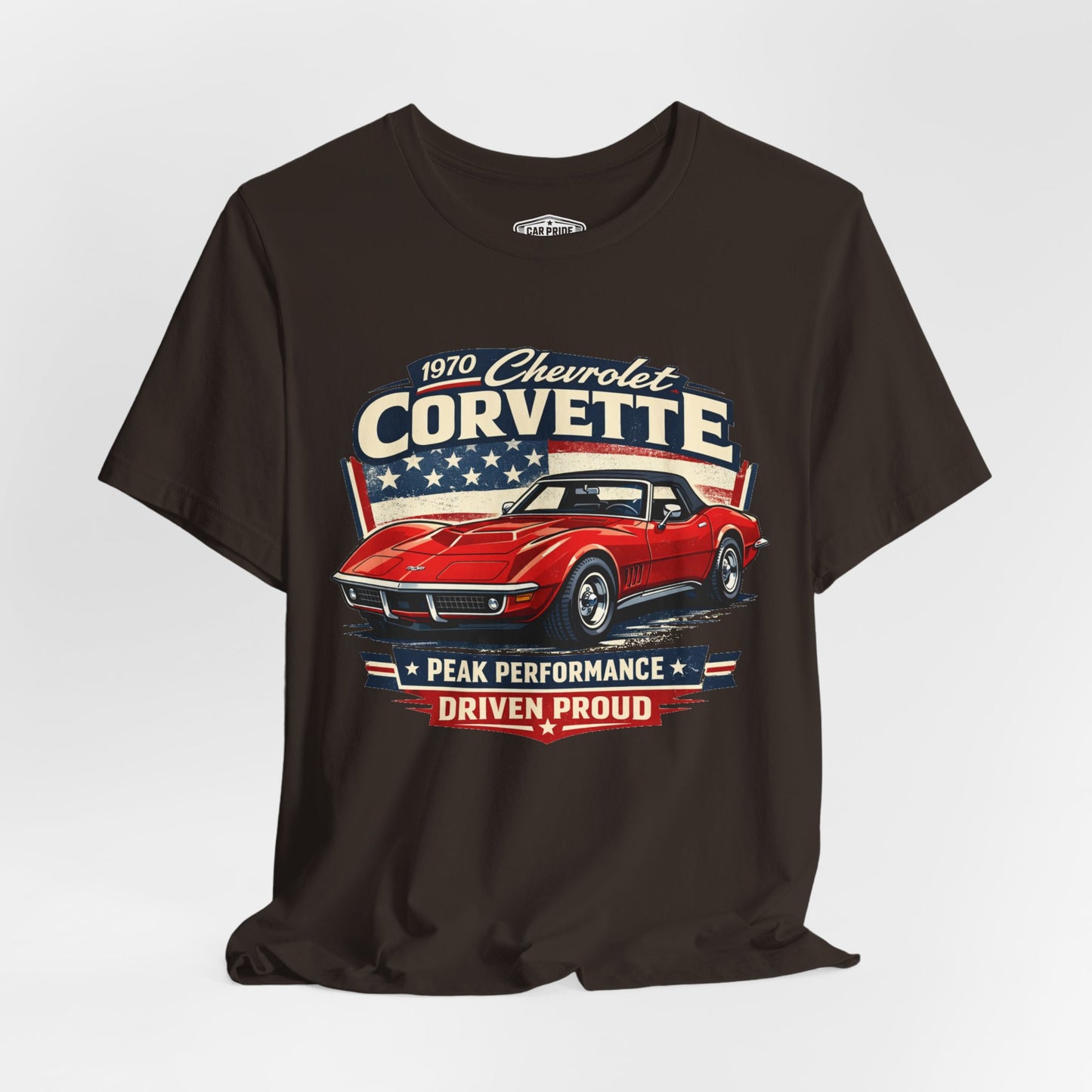 1970 Chevrolet Corvette Red Pride - Premium Tee