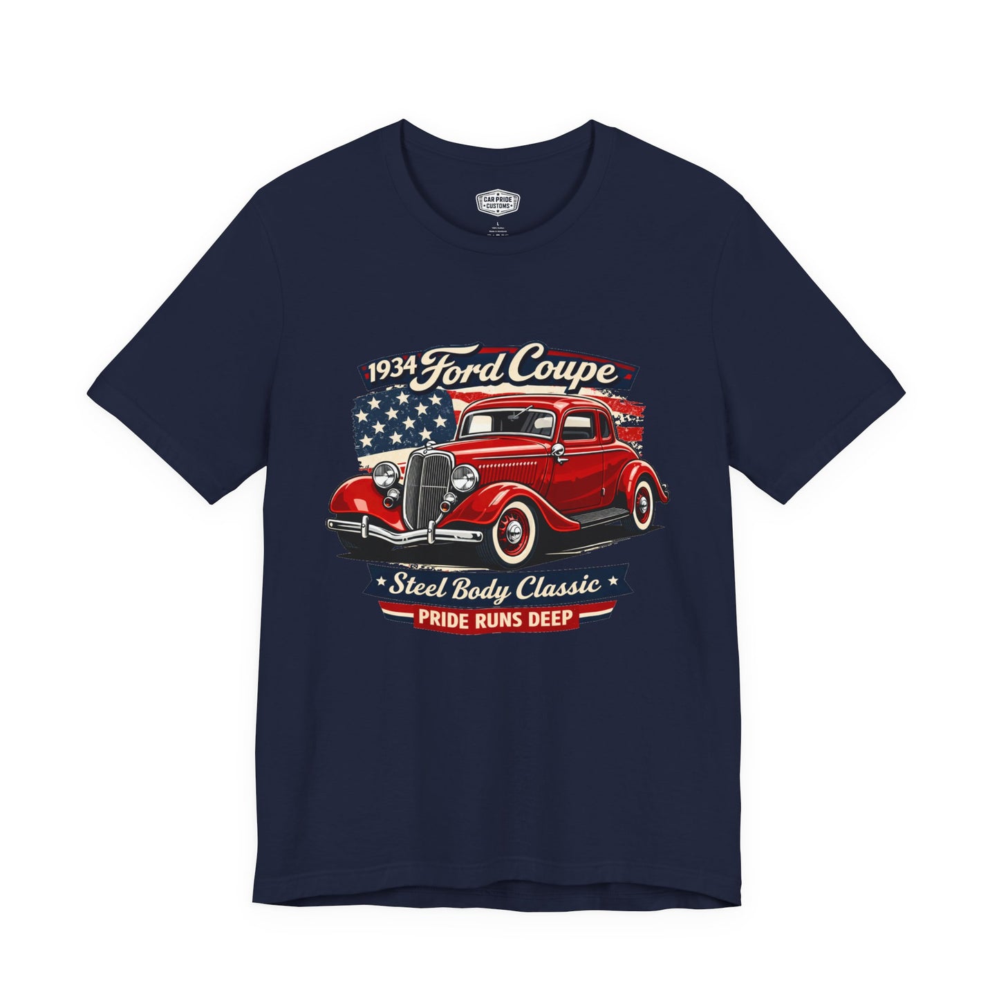 1934 Ford Coupe Red Pride - Premium Tee