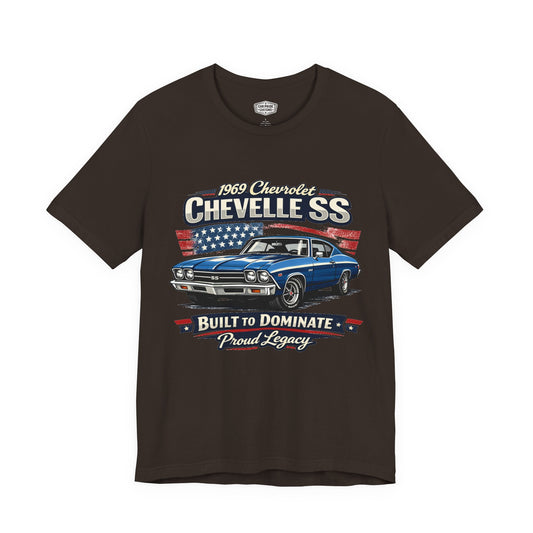 1969 Chevrolet Chevelle SS Blue Pride - Premium Tee