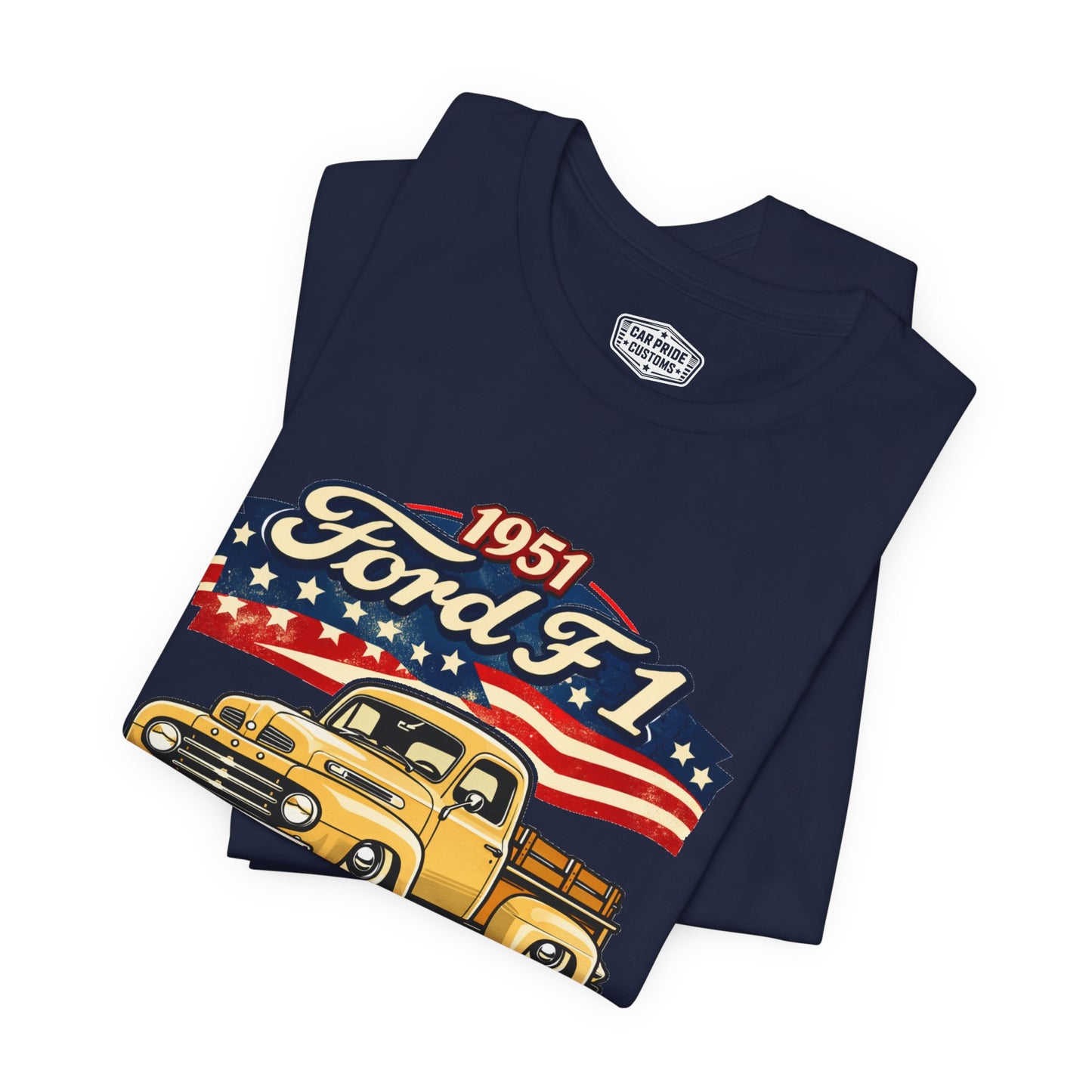 1951 Ford F1 Yellow Pride - Premium Tee