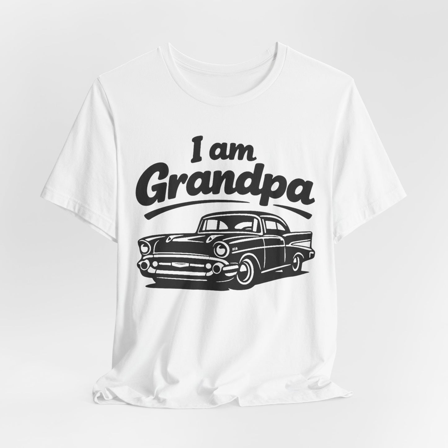 Funny Car T-Shirt | Classic Car Grandpa T-Shirt| Grandpa Car Lover Gift | 1957 Chevrolet Bel Air | I am Grandpa