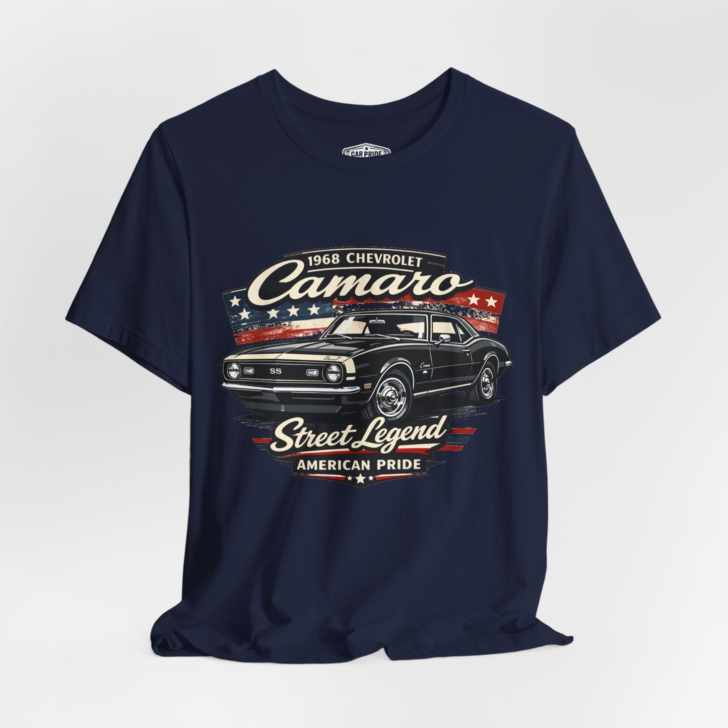 1968 Chevrolet Camaro Shirt | Classic Car Gift for Dad | American Pride | Vintage | Classic | Premium Soft