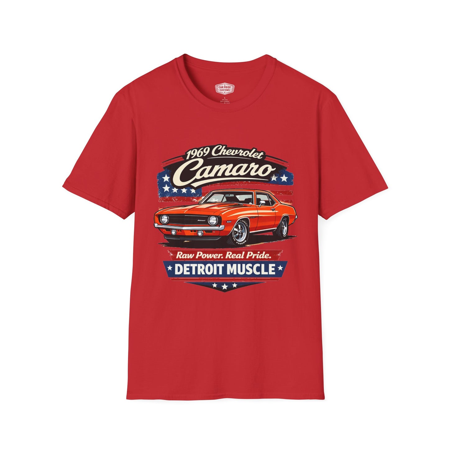 1969 Chevrolet Camaro Red Pride - Standard Tee
