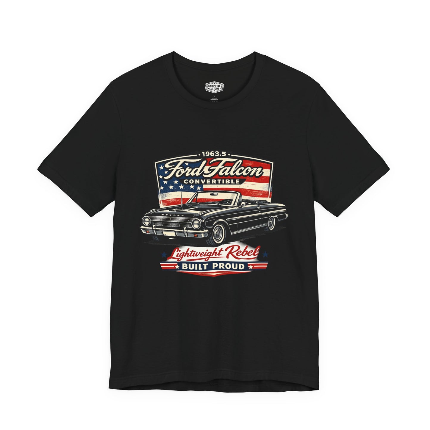 1963.5 Ford Falcon Convertible Black Pride - Premium Tee