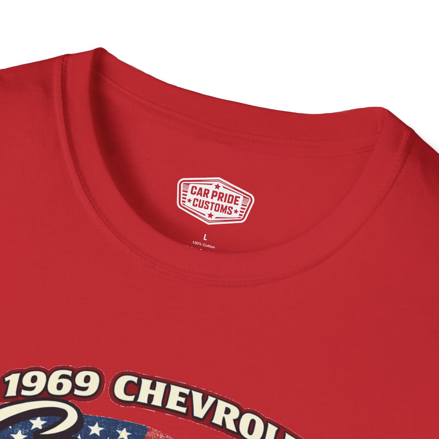 1969 Chevrolet Corvette Stingray White Pride - Standard Tee