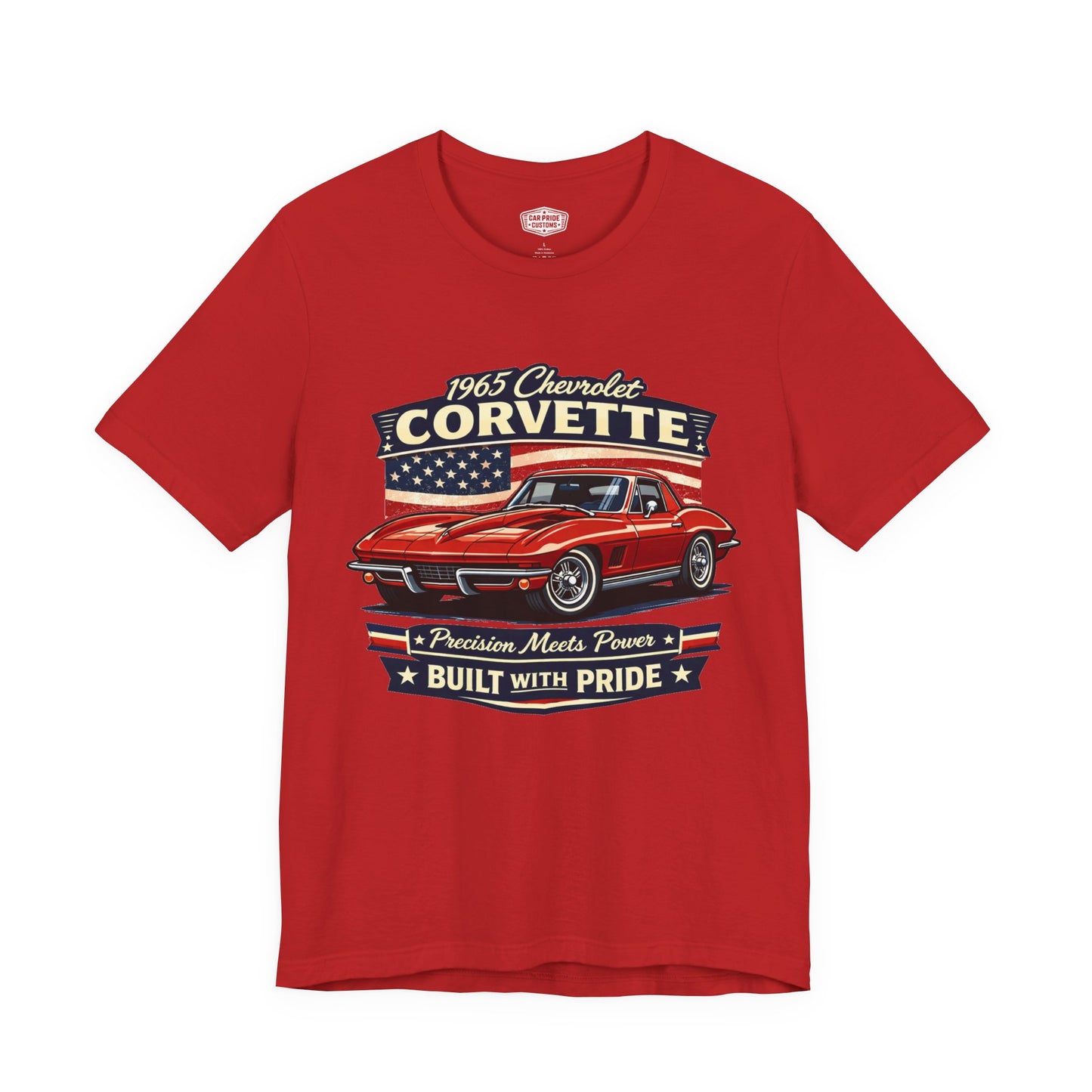 1965 Chevrolet Corvette Red Pride - Premium Tee