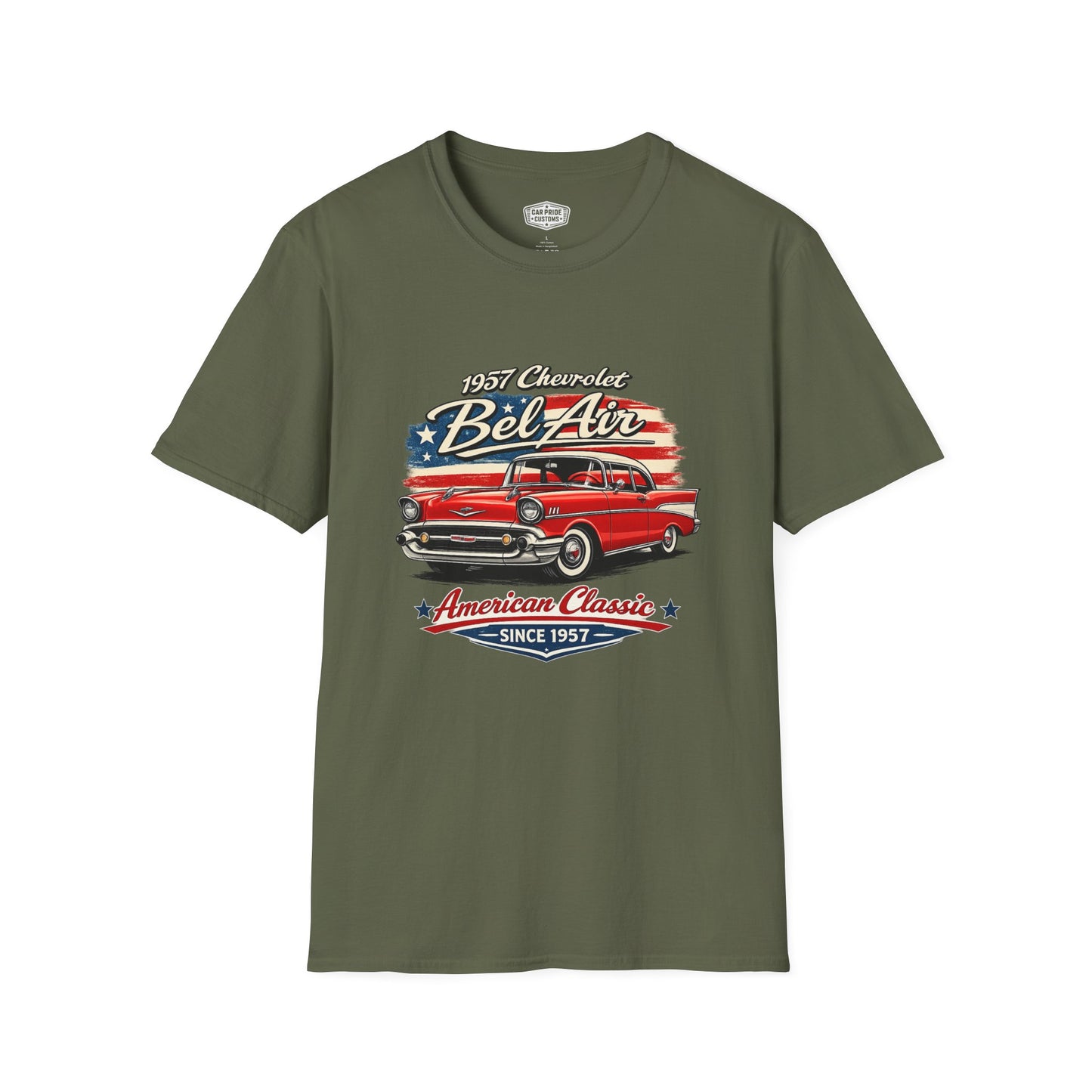 1957 Chevrolet Bel Air Red Pride - Standard Tee