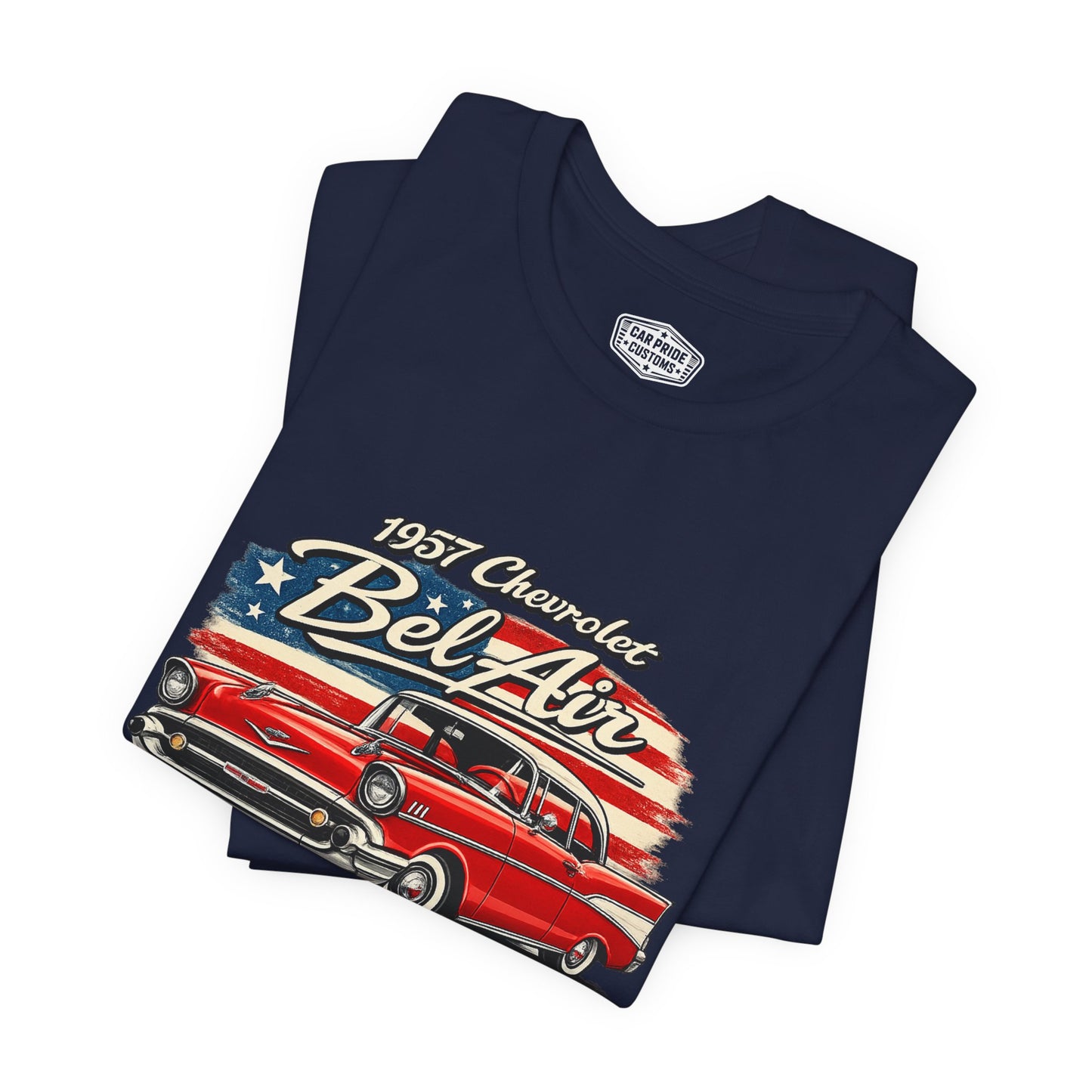 1957 Chevrolet Bel Air Red Pride - Premium Tee