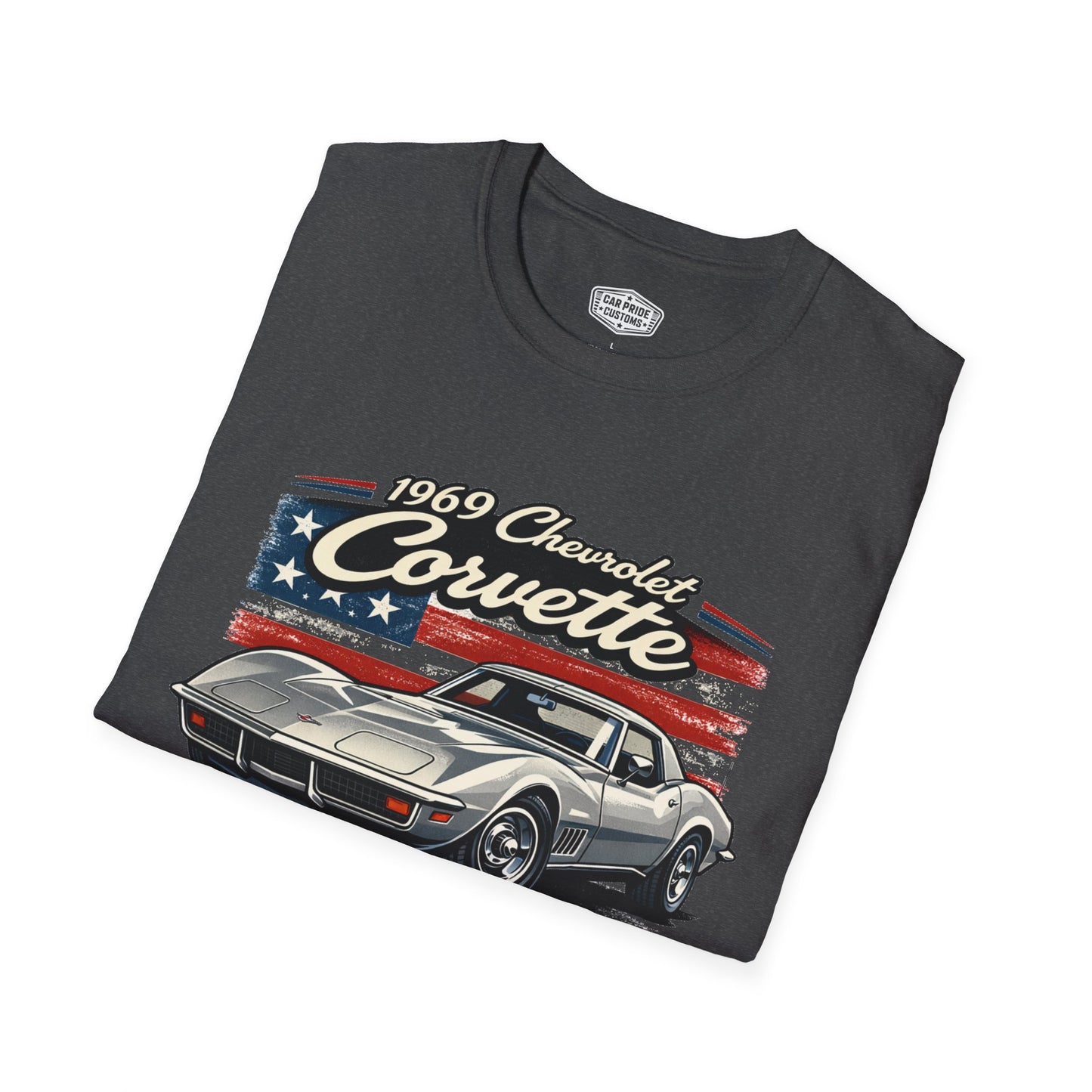 1969 Chevrolet Corvette Silver Pride - Standard Tee