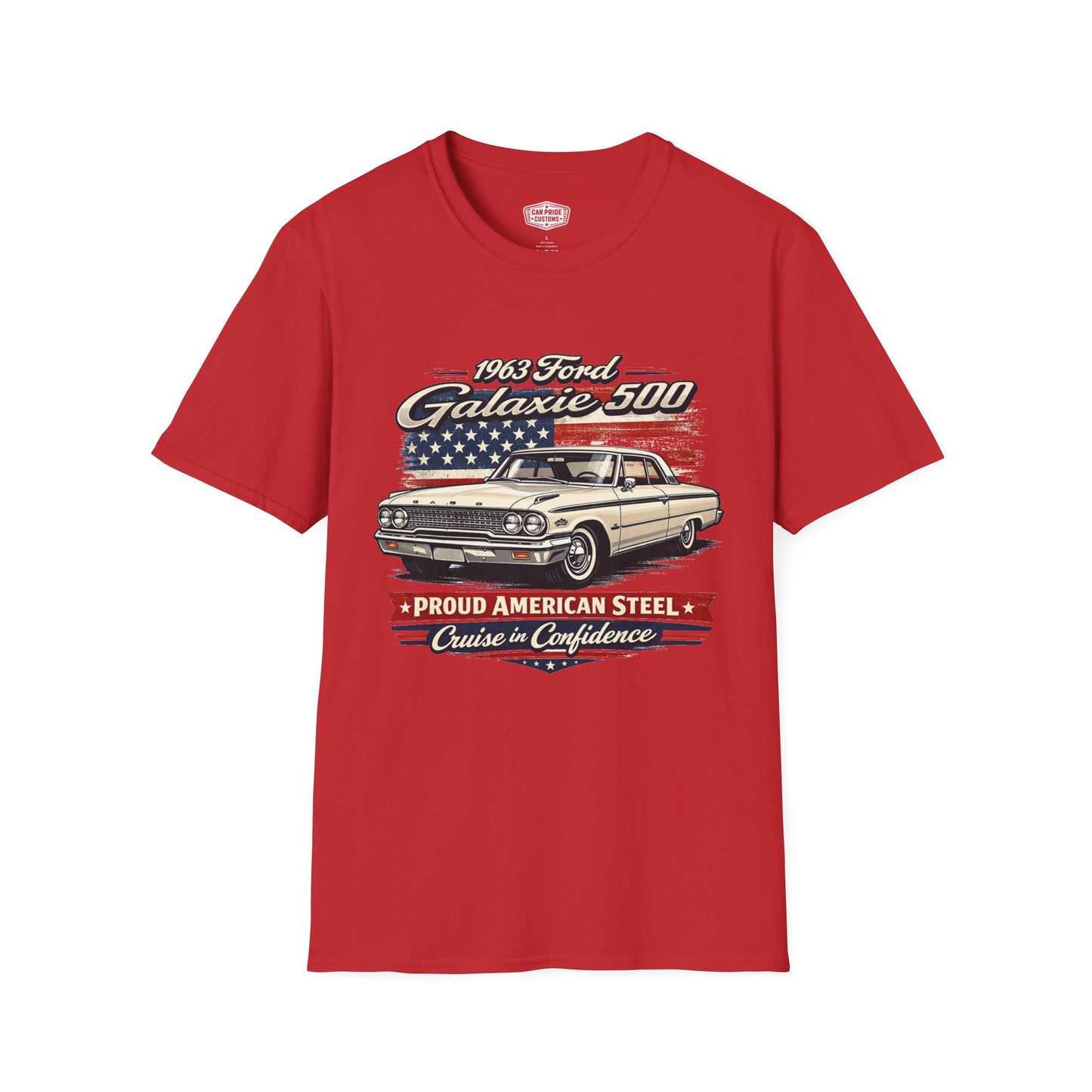 1963 Ford Galaxy 500 Yellow Pride - Standard Tee