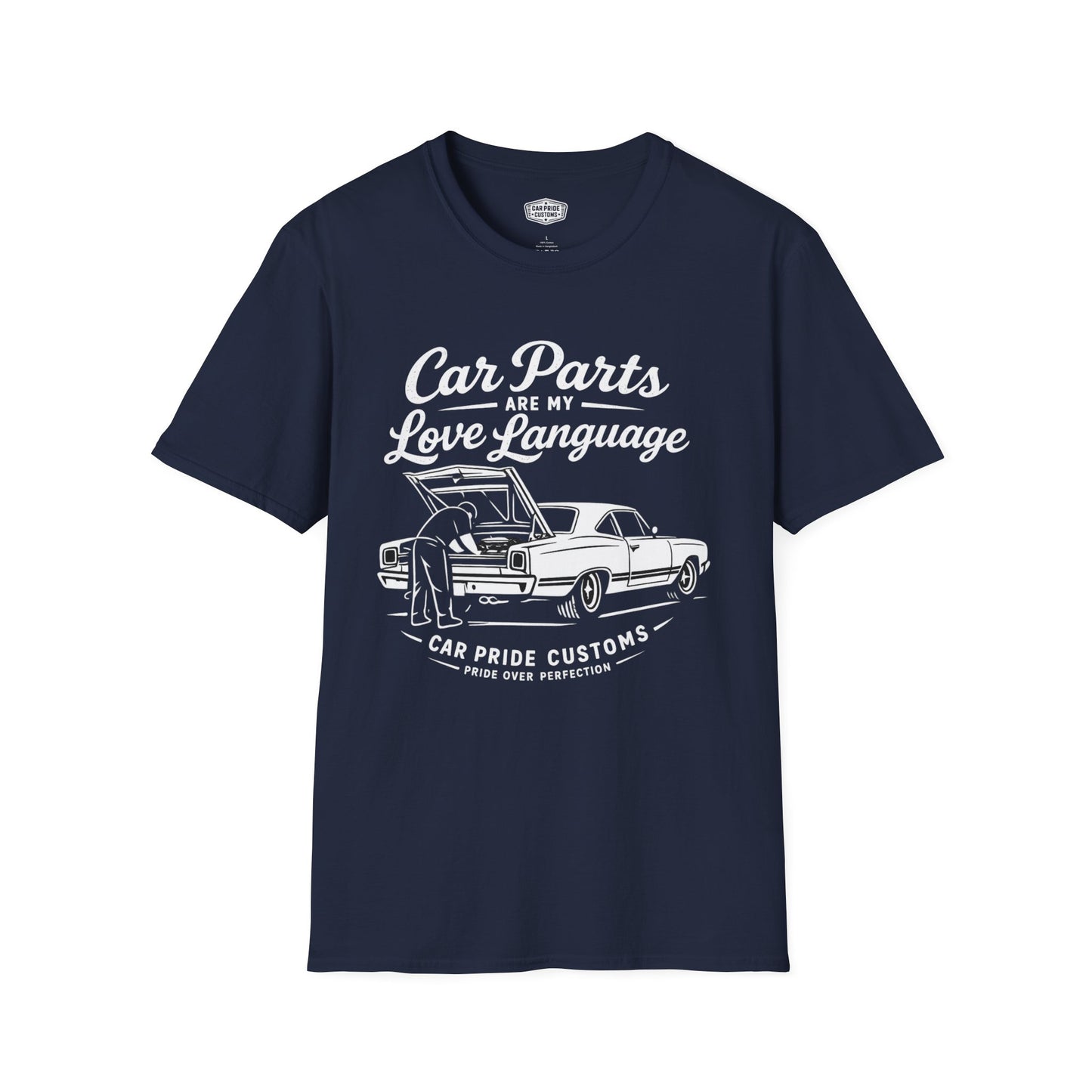 Funny Car T-Shirt | Car Guy Gift | Mechanic Shirt | 1968 Plymouth GTX | Car Parts