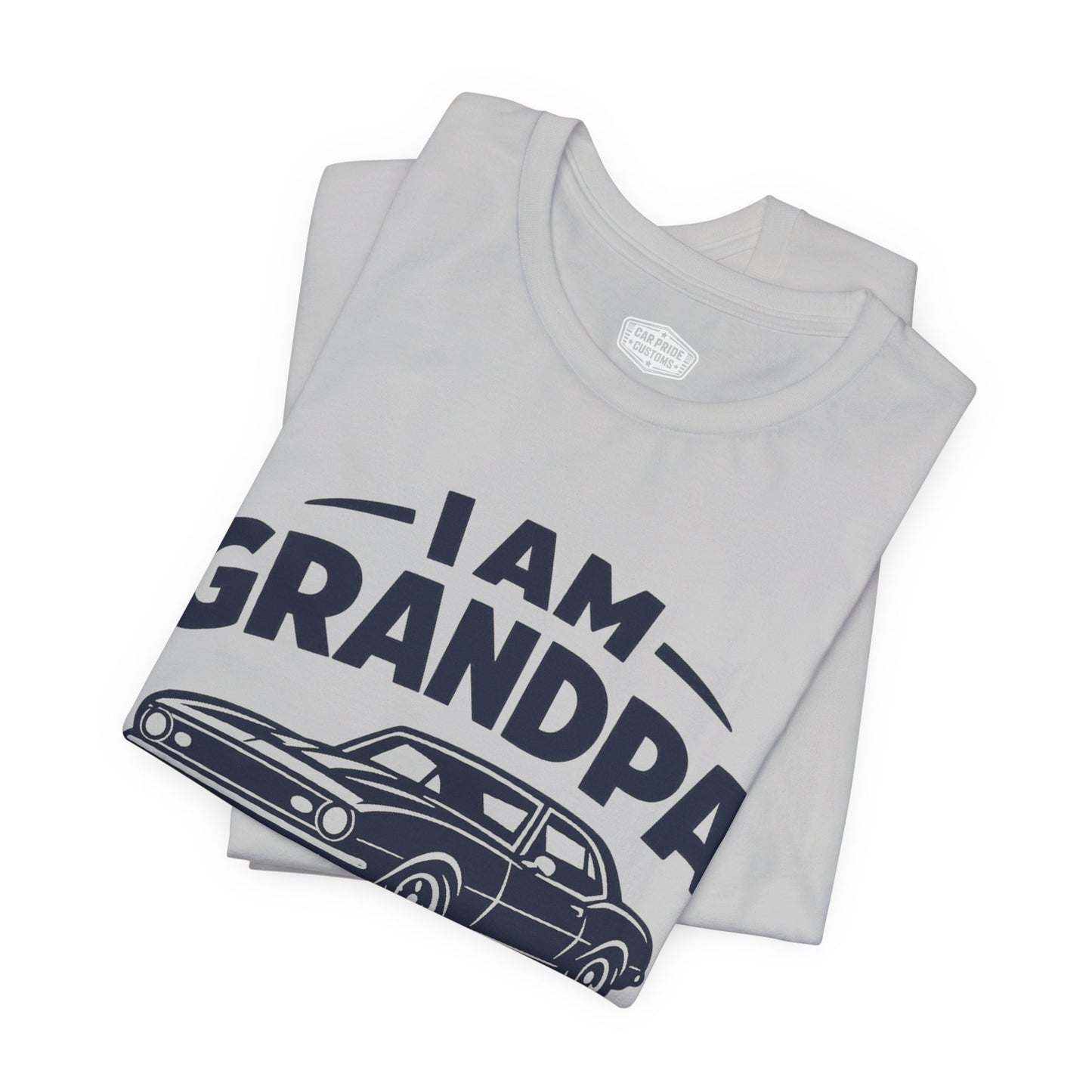 Funny Car T-Shirt | Classic Car Grandpa T-Shirt| Grandpa Car Lover Gift | 1968 Chevrolet Camaro | I am Grandpa