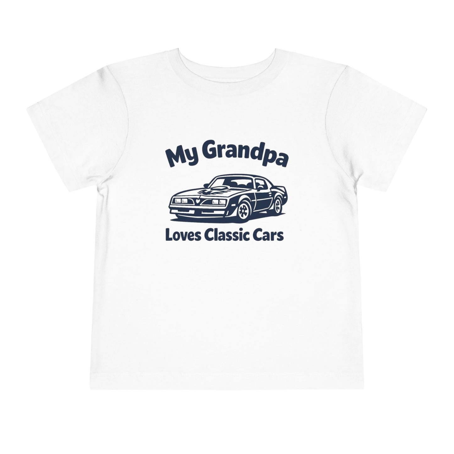 Funny Car T-Shirt | Classic Car Toddler T-Shirt| Grandpa Car Lover Gift | 1979 Pontiac Trans AM | Grandpa Likes Cars