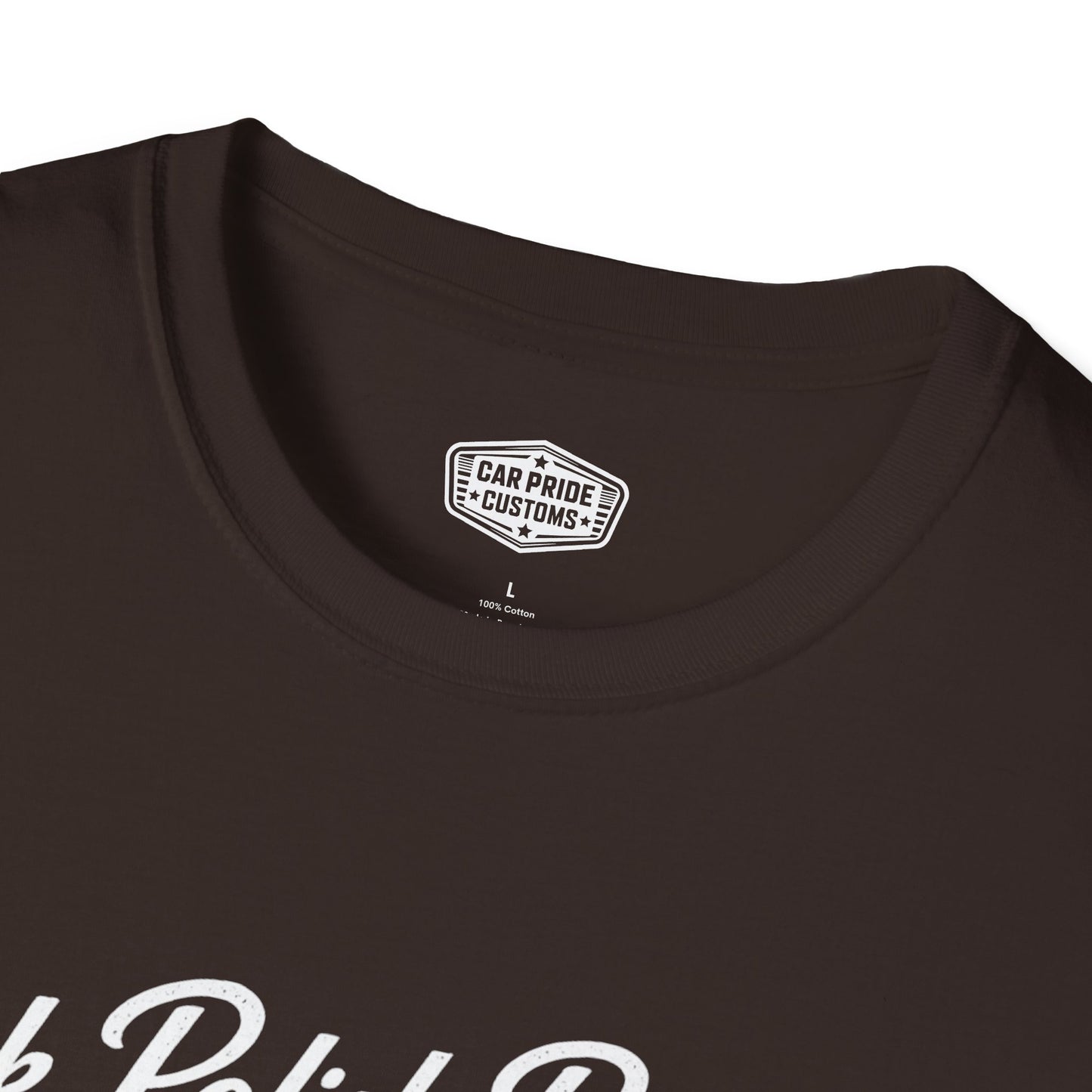 Park Polish Repeat | 1968 VW Bus 13-Window T-Shirt | Funny Classic Van Show Graphic Tee | Volkswagen Shirt