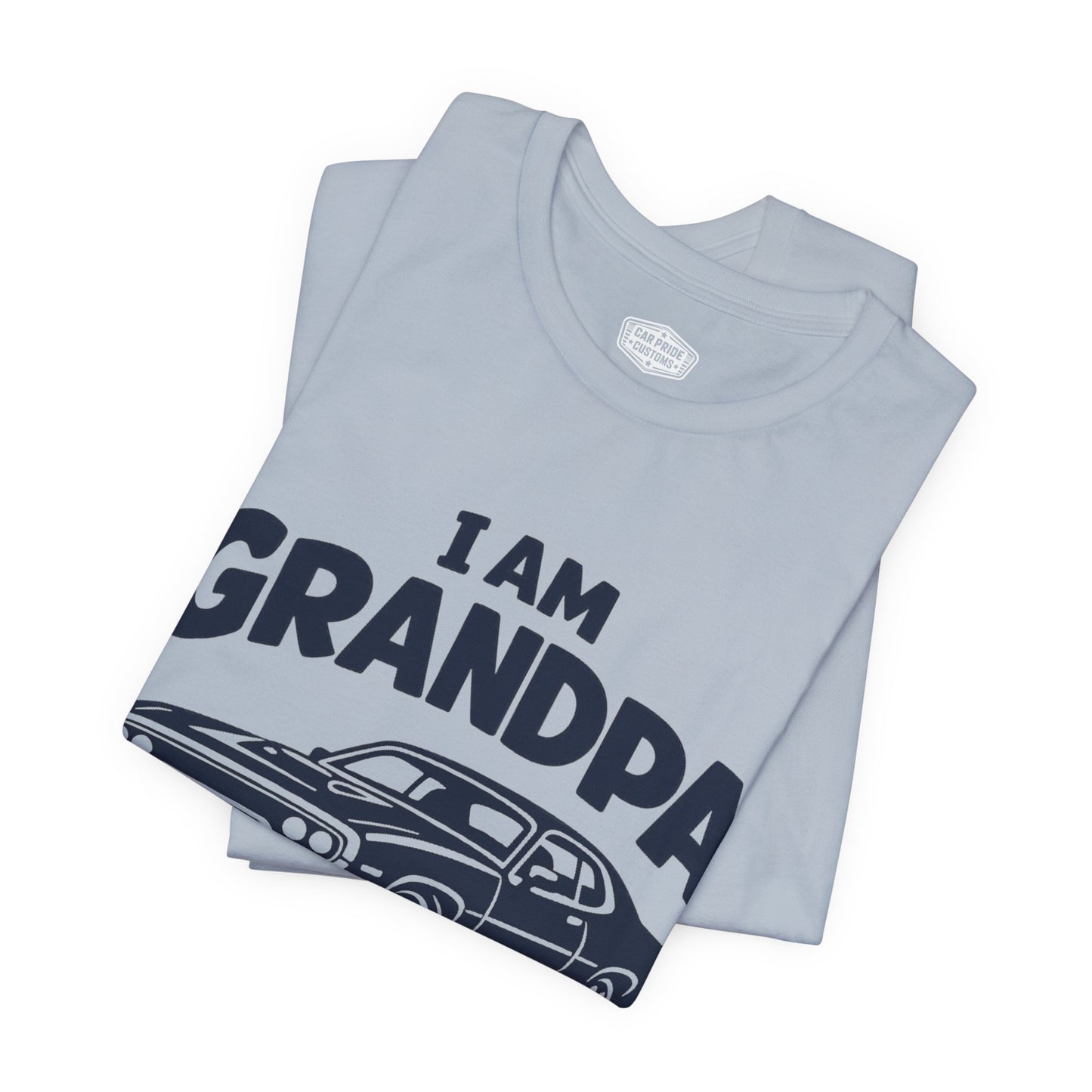 Funny Car T-Shirt | Classic Car Grandpa T-Shirt| Grandpa Car Lover Gift | 1971 Plymouth Road Runner | I am Grandpa