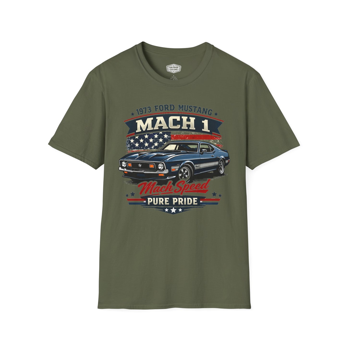 1973 Ford Mustang Mach 1 Pride - Standard Tee