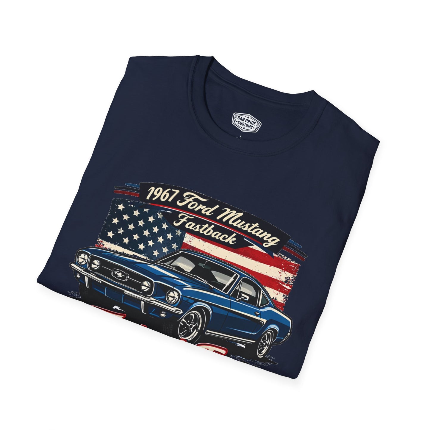 1967 Ford Mustang Fastback Pride - Standard Tee