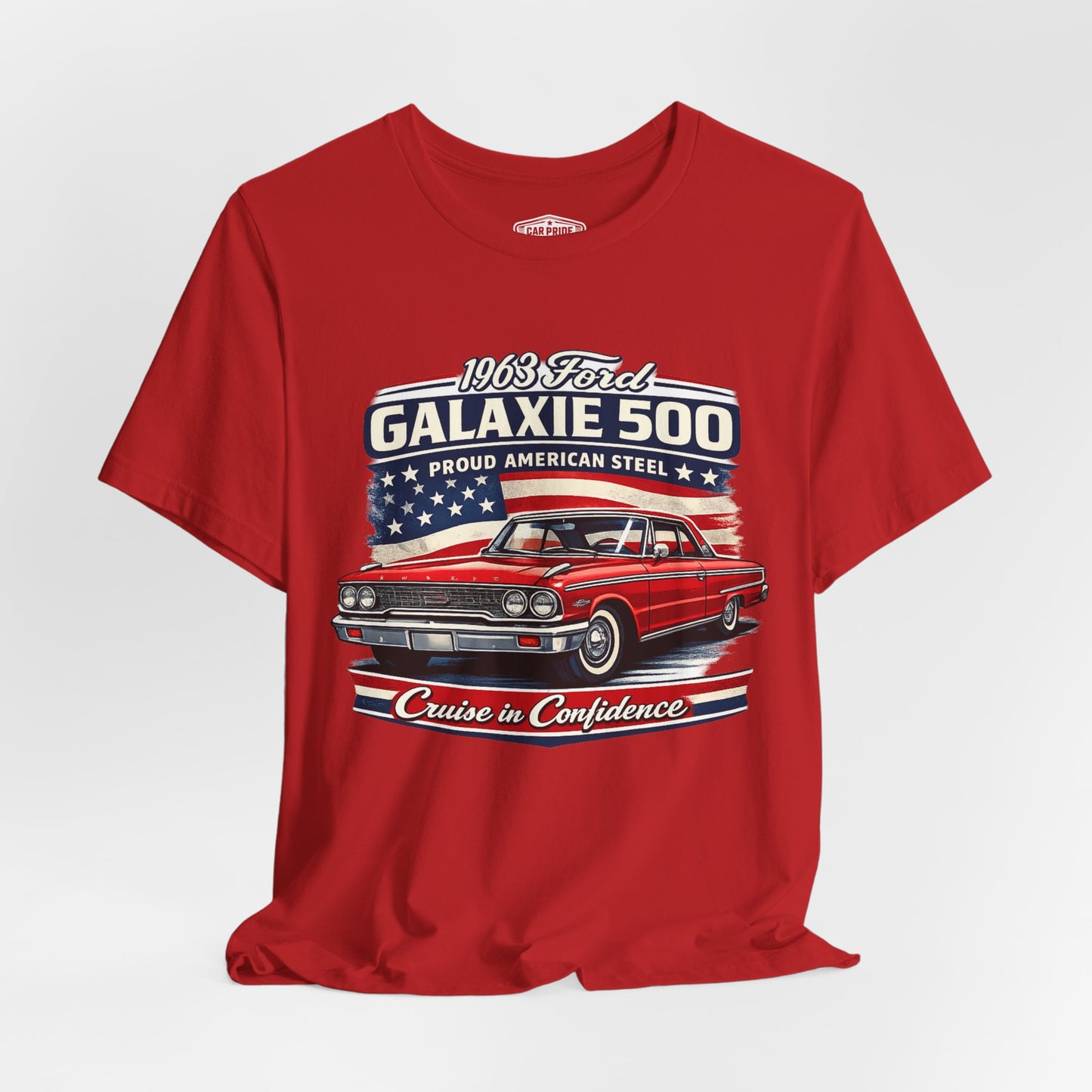 1963 Ford Galaxy 500 Red Pride - Premium Tee