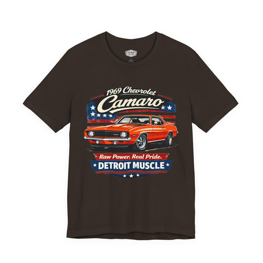 1969 Chevrolet Camaro Red Pride - Premium Tee