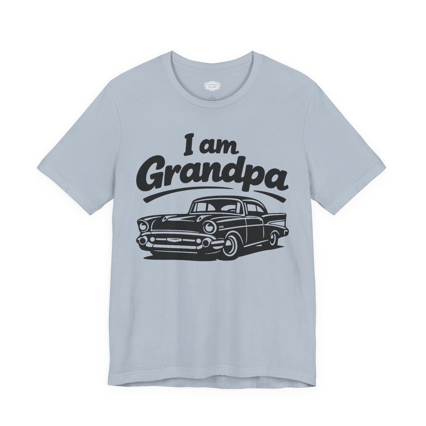 Funny Car T-Shirt | Classic Car Grandpa T-Shirt| Grandpa Car Lover Gift | 1957 Chevrolet Bel Air | I am Grandpa