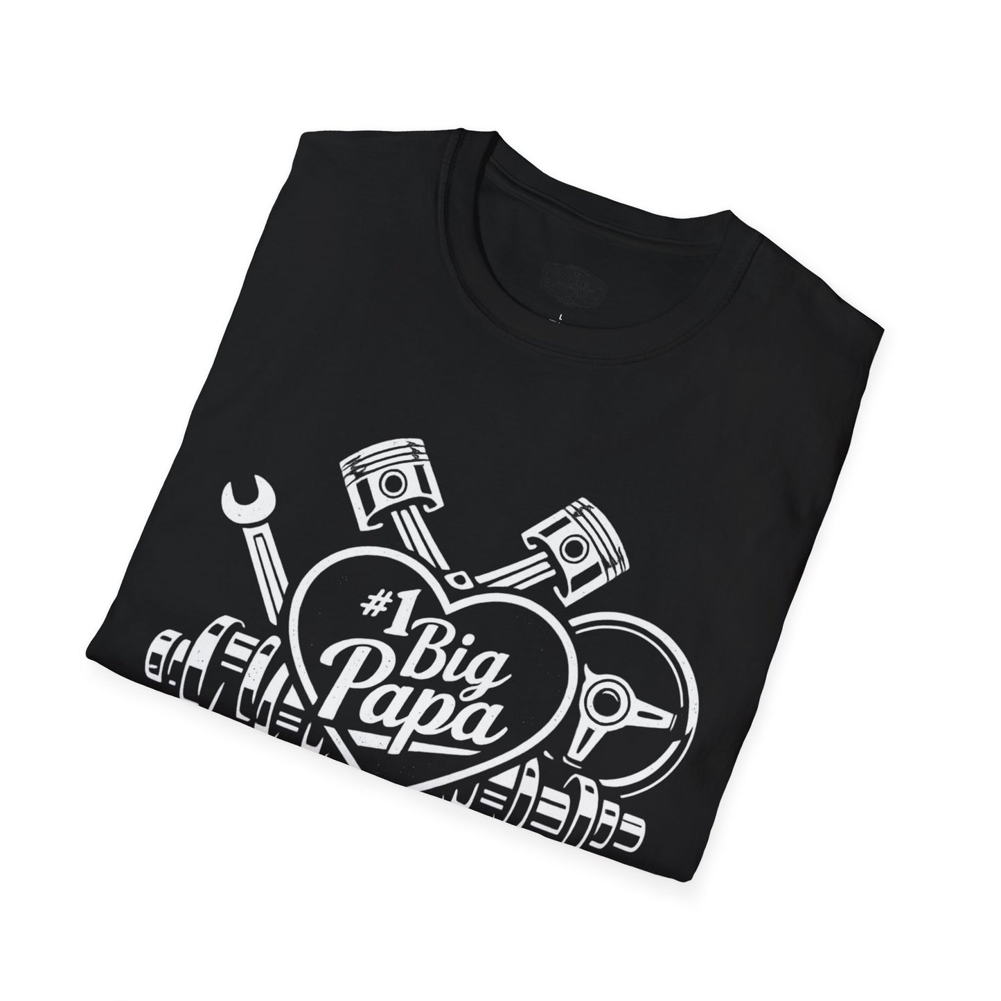 #1 Big Papa Car Shirt | Father’s Day Gift | Car Enthusiast Shirt | Automotive Tee